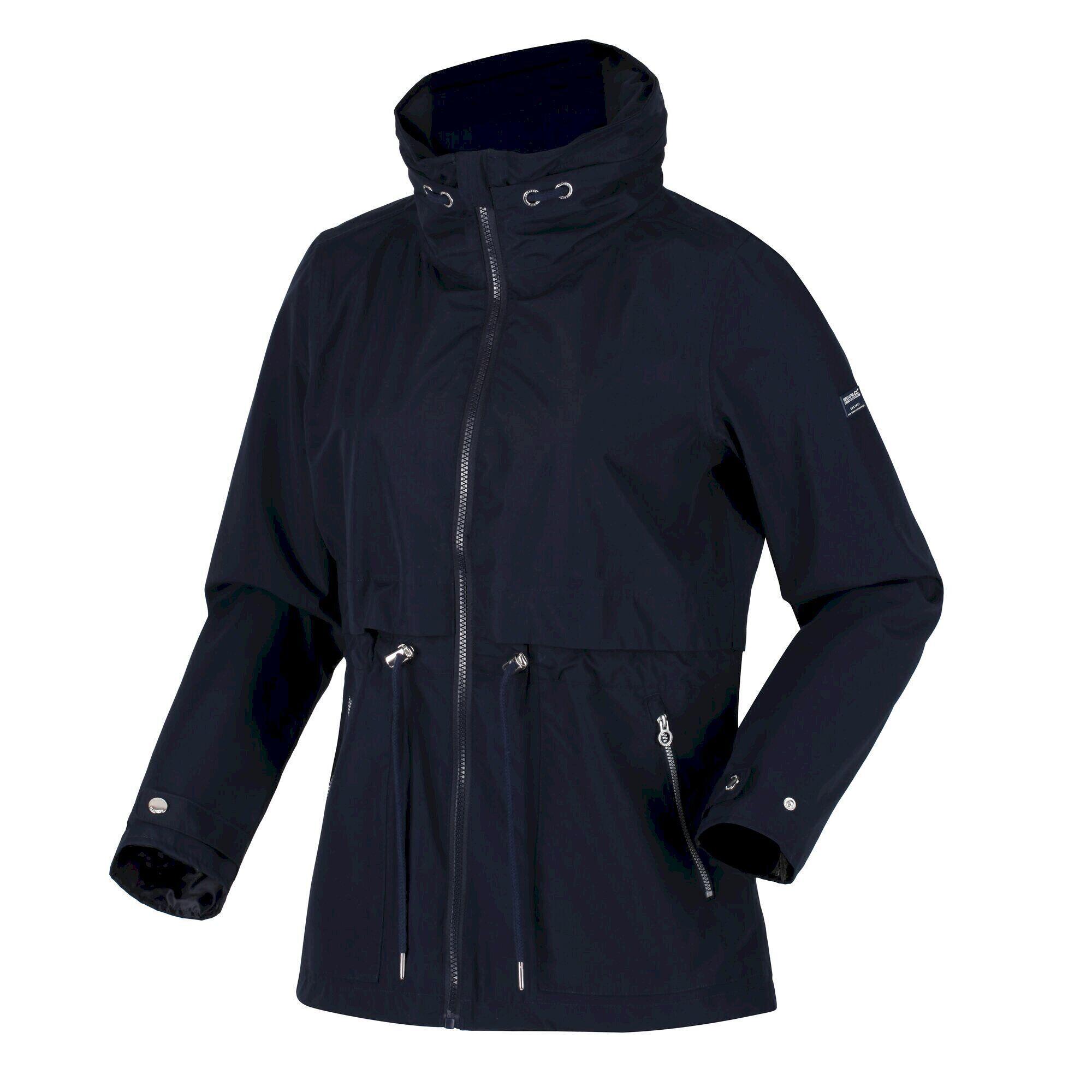 Womens/Ladies Nadira Waterproof Jacket (Navy) 2/5