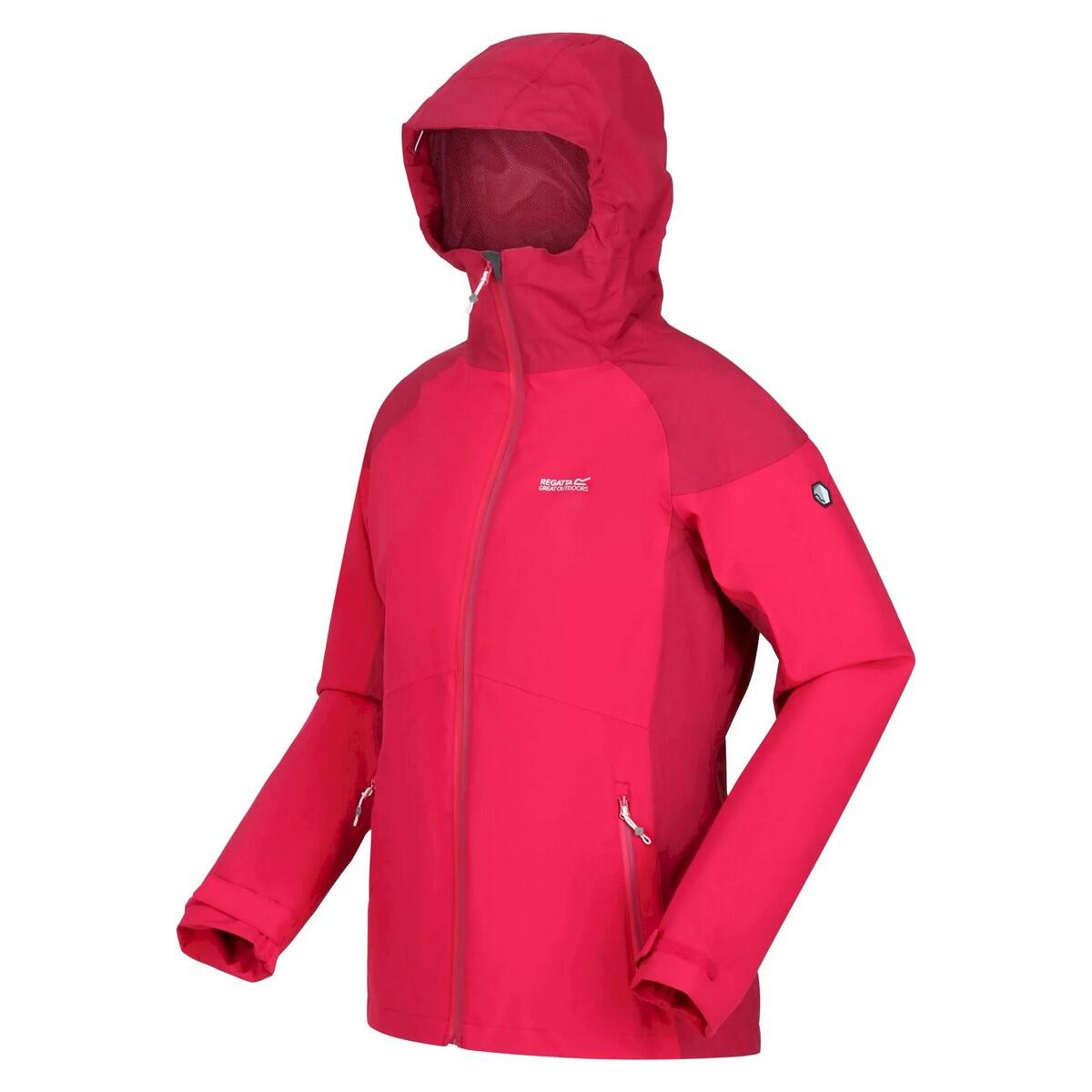 Womens/Ladies Wentwood VII 2 In 1 Waterproof Jacket (Pink Potion/Berry Pink) 3/5
