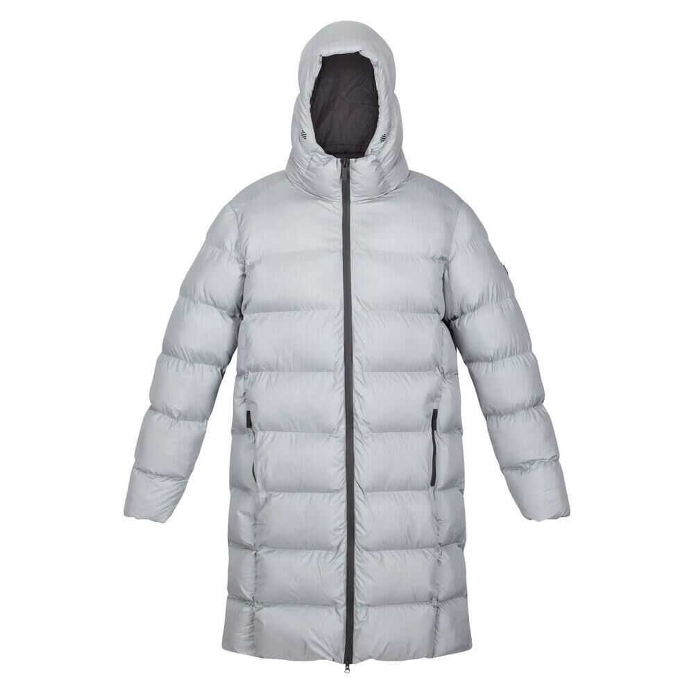 REGATTA Mens Hallin Long Length Padded Jacket (Storm Grey)