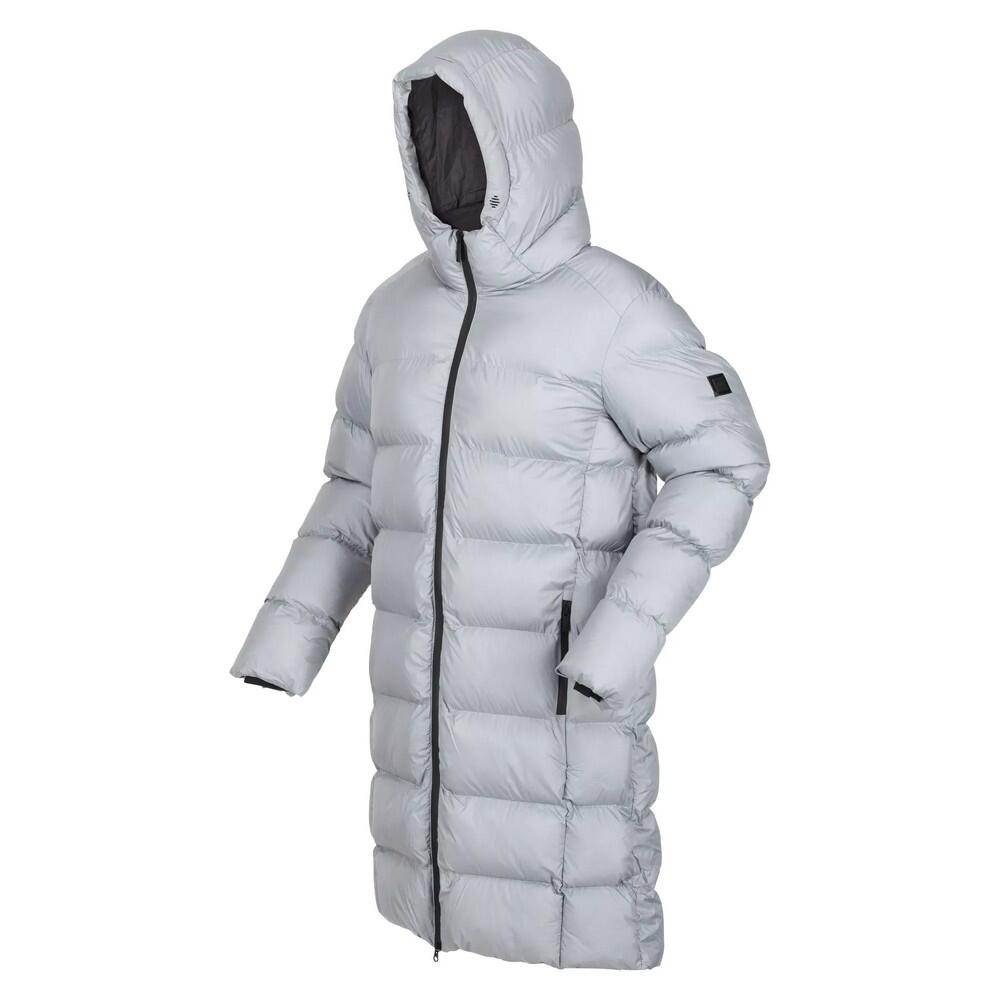 Men's HALLIN quilted jacket (Pale grey)