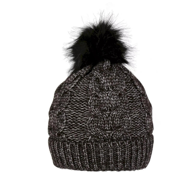 Mulheres/Ladias Lovella III Bobble Beanie Preto