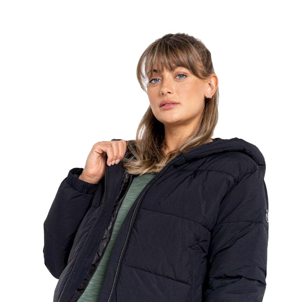 Women's LAVISHLY quilted jacket (Black)