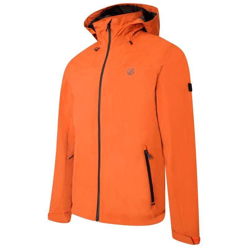 Chaqueta Impermeable Switch Out de Reciclado para Hombre Ladrillo Quemado