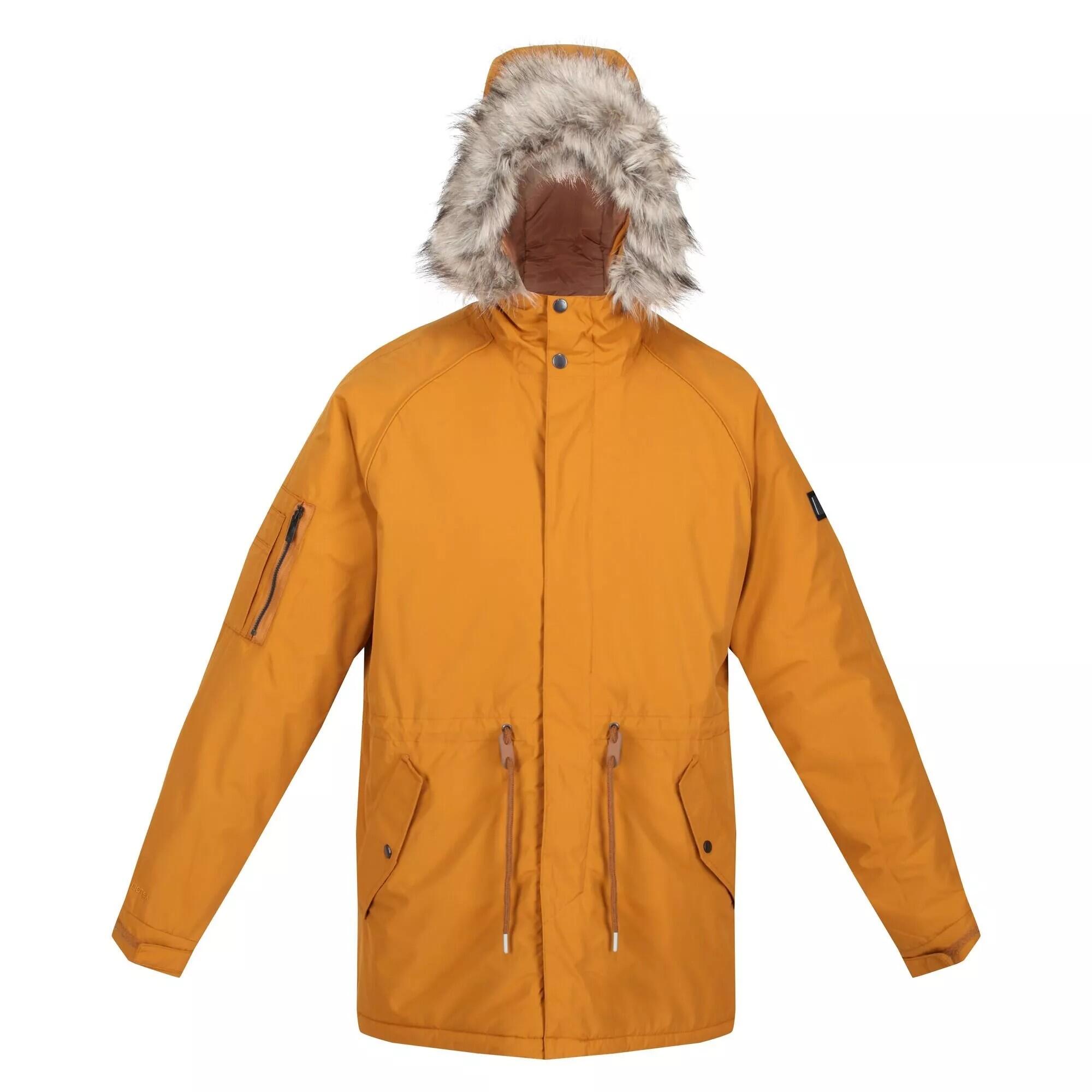 Uomo Parka SALINGER (Giallo arancio)