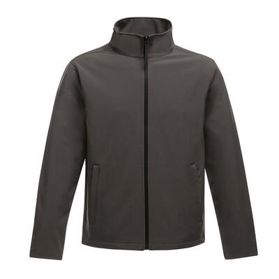 Regatta heren ablaze printable softshell jas (grijs met zwart)