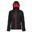 Chaqueta Softshell Venturer para Hombre Negro, Rojo