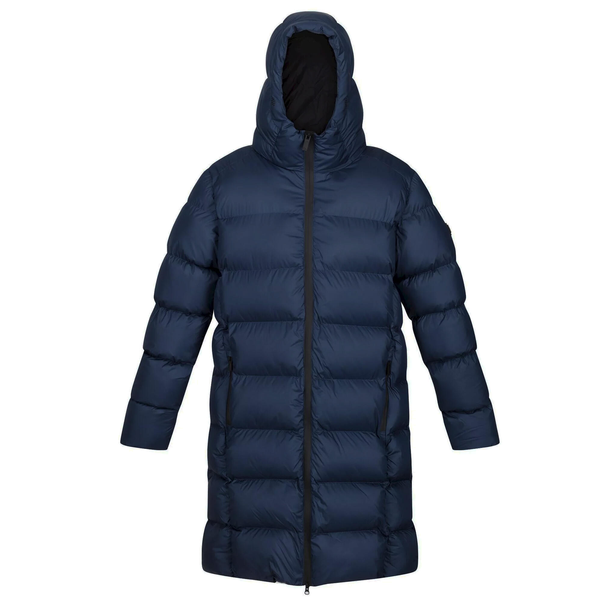 REGATTA Mens Hallin Long Length Padded Jacket (Admiral Blue)