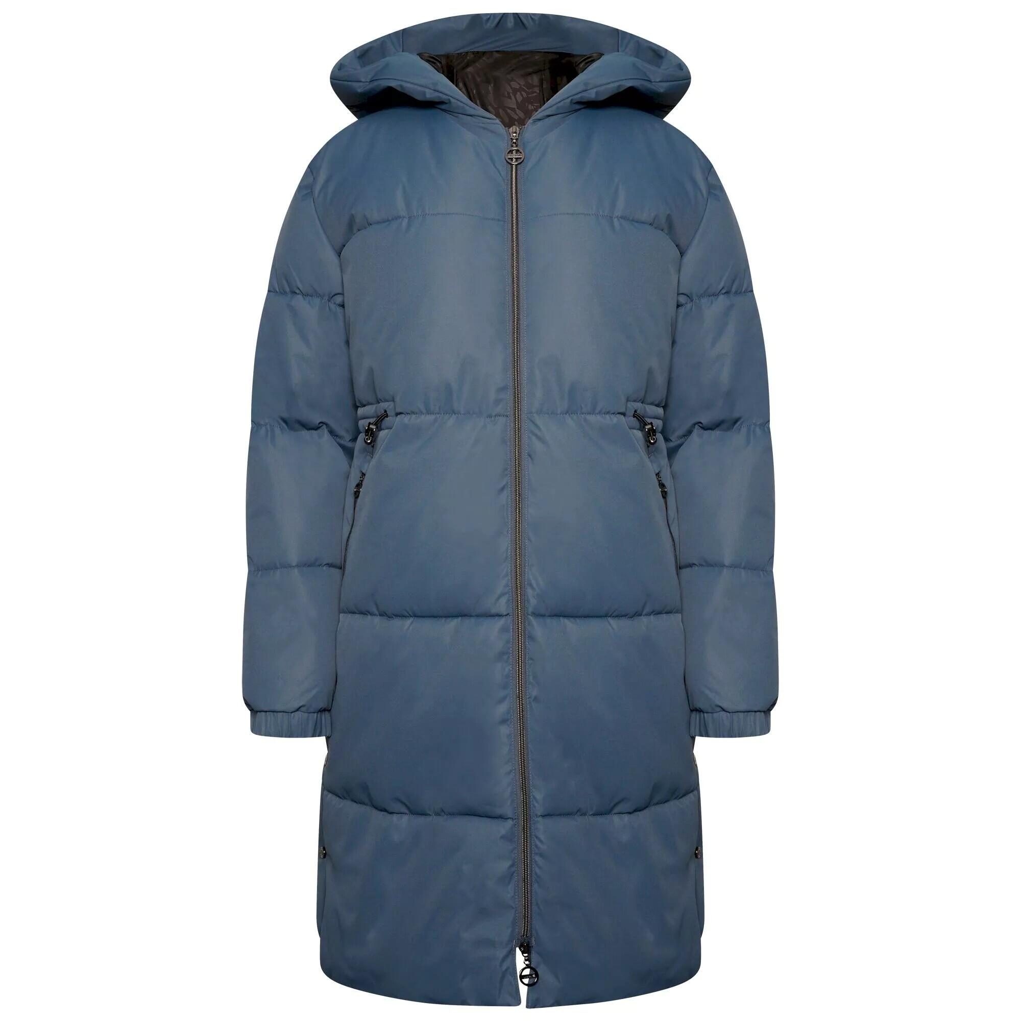 Women's quilted jacket (Blue gray)