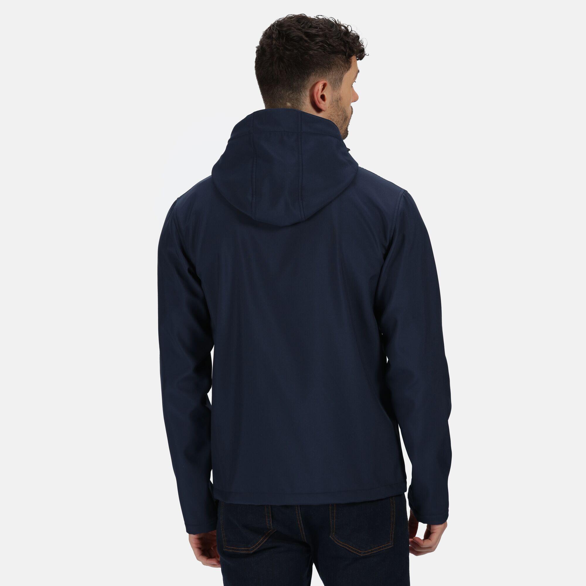 Mens Venturer 3 Layer Membrane Soft Shell Jacket (Navy/French Blue) 4/5