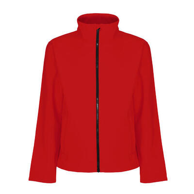 Regatta heren ablaze printable softshell jas (rood met zwart)
