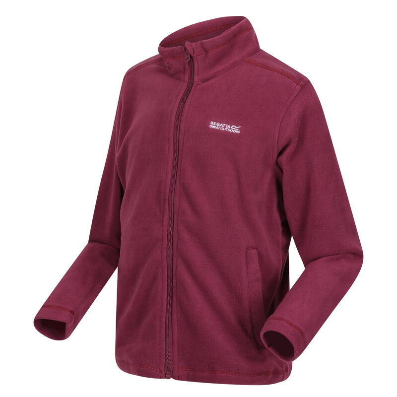 Great Outdoors Fleecejacke King II Kinder Amaranth Dunst