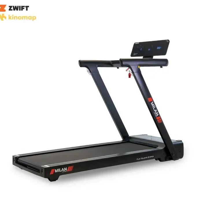 Running Treadmill - Milan - Zwift & Kinomap - 140 x 50 cm - LCD