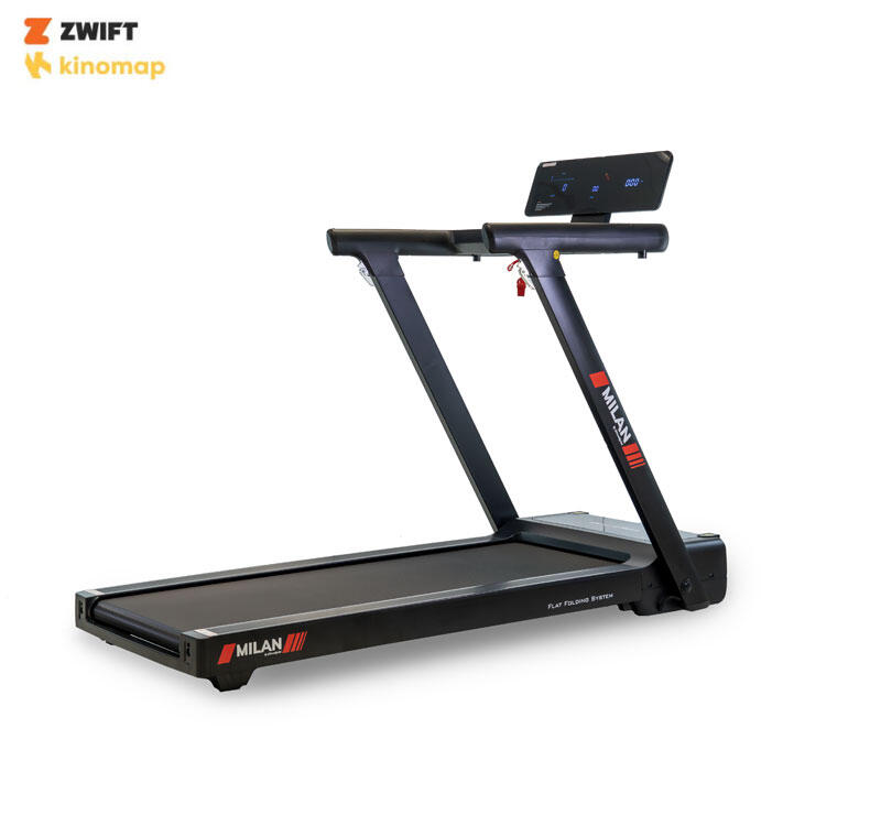 Passadeira de correr - milan- kinomap e zwift - 140x50cm - lcd
