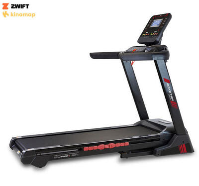 Tapis roulant - Boxster II - Kinomap.Zwift - 20km/h - 150x51cm - LCD