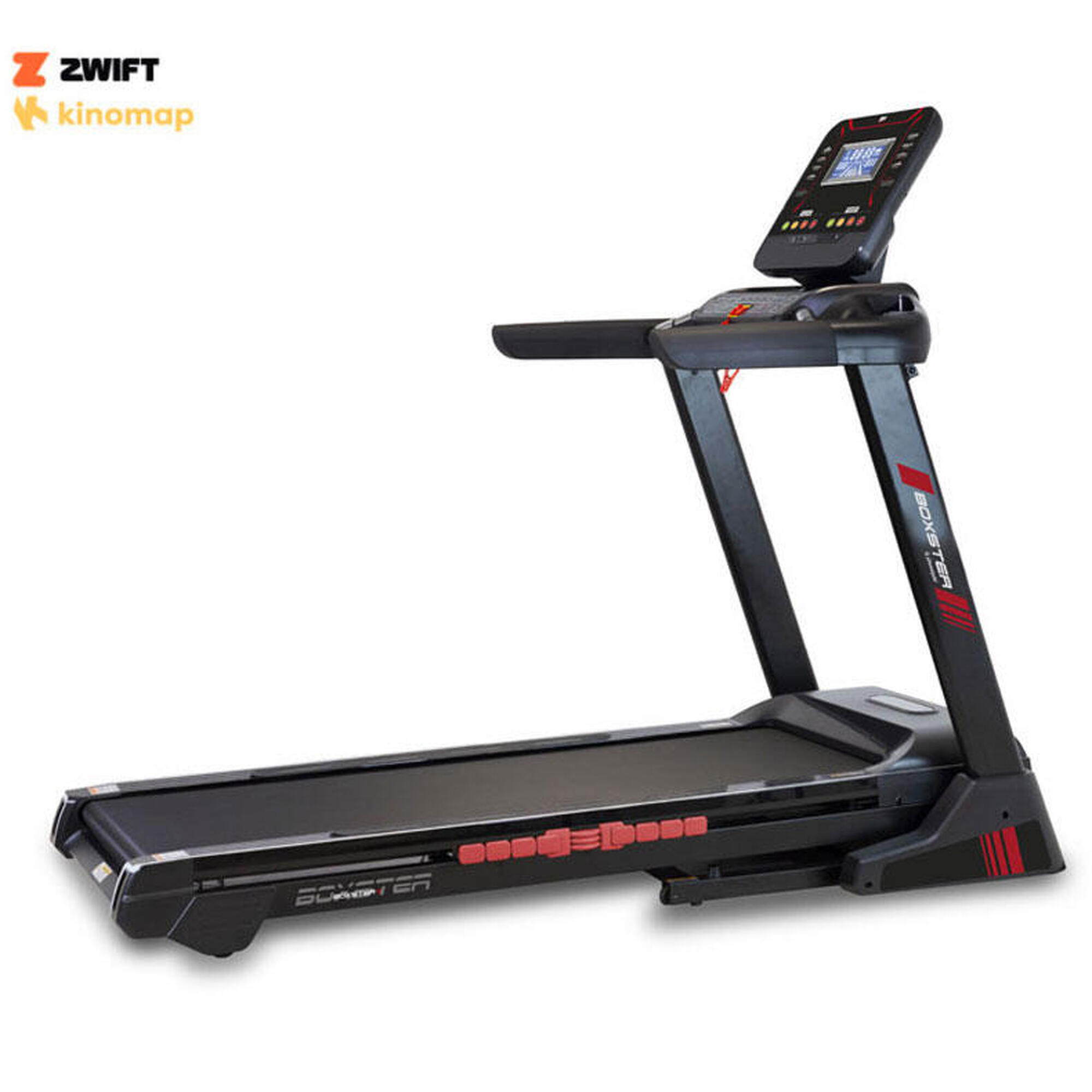 Cinta de Correr - Boxster II - Kinomap,Zwift - 20km/h - 150x51cm - LCD