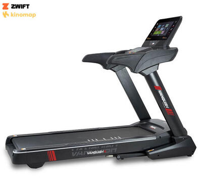 Laufband - Vanquish Multimedia - Kinomap,Zwift - 22km/h - 150x55cm -TFT