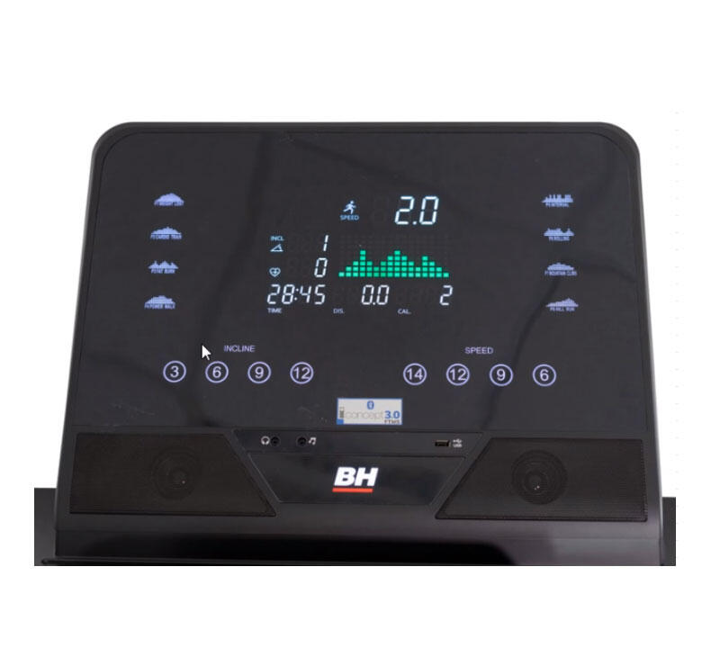 Loopband - Vanquish II - Kinomap,Zwift - 22km/h - 150x55cm - LED 6/7