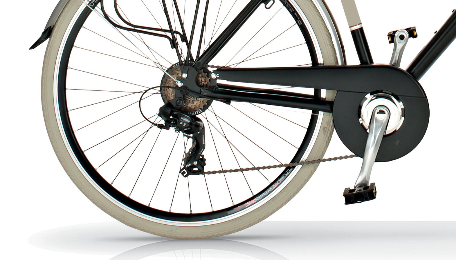Bicicleta Urbana Airbici Elegance Man 28", 6 Velocidades (50). 4/5