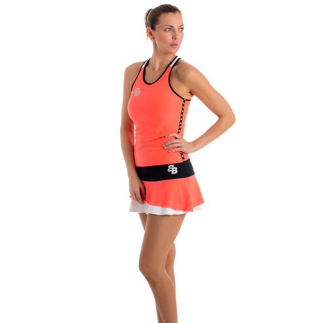 Jupe de paddle et de tennis femme BB by Belén Berbel pita corail m