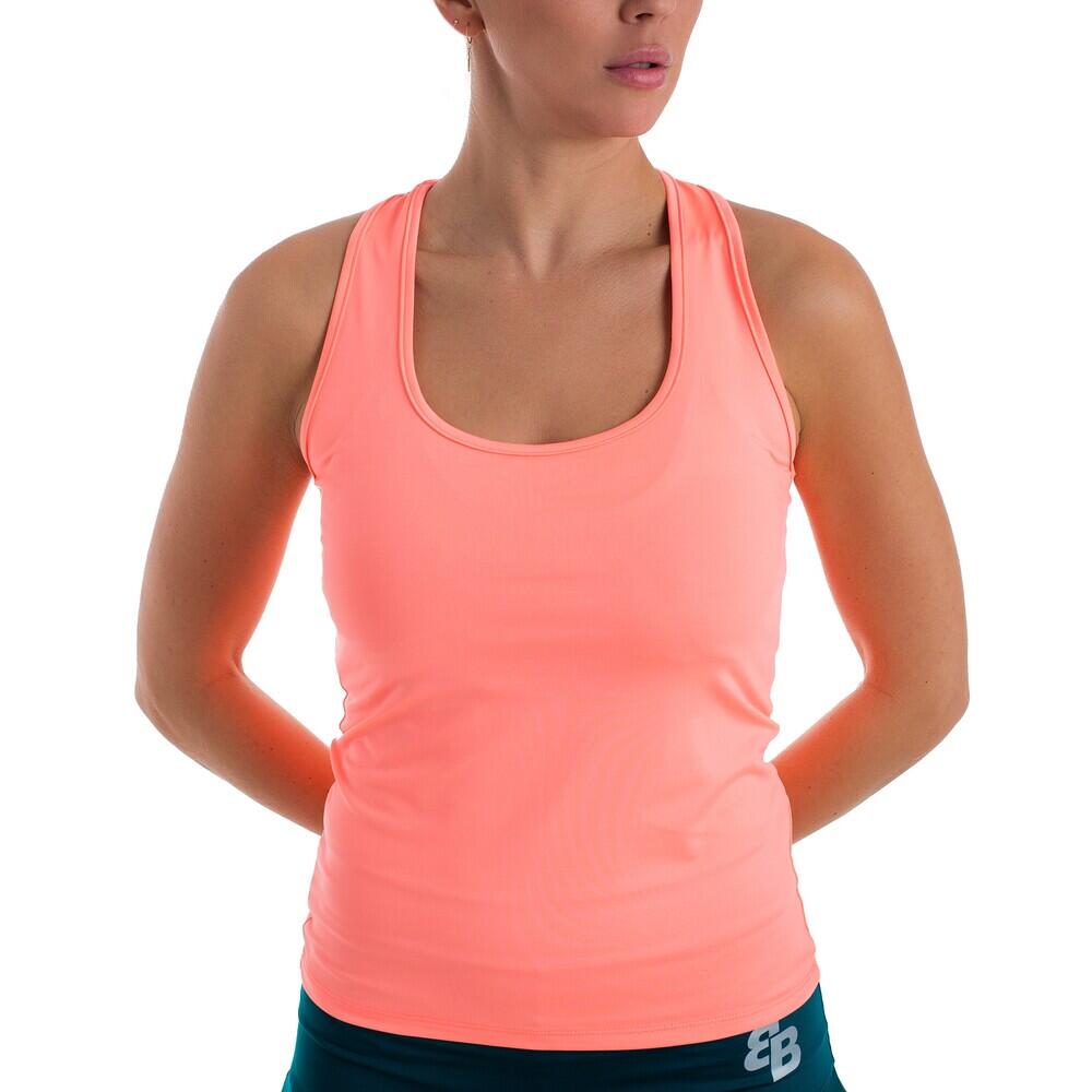 BELÉN BERBEL Camiseta bb by belén berbel de pádel y tenis de mujer basica coral light xl