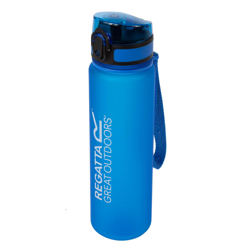 Tritan Camping 0,6-Liter-Flip-Flasche für Erwachsene - Mittelblau