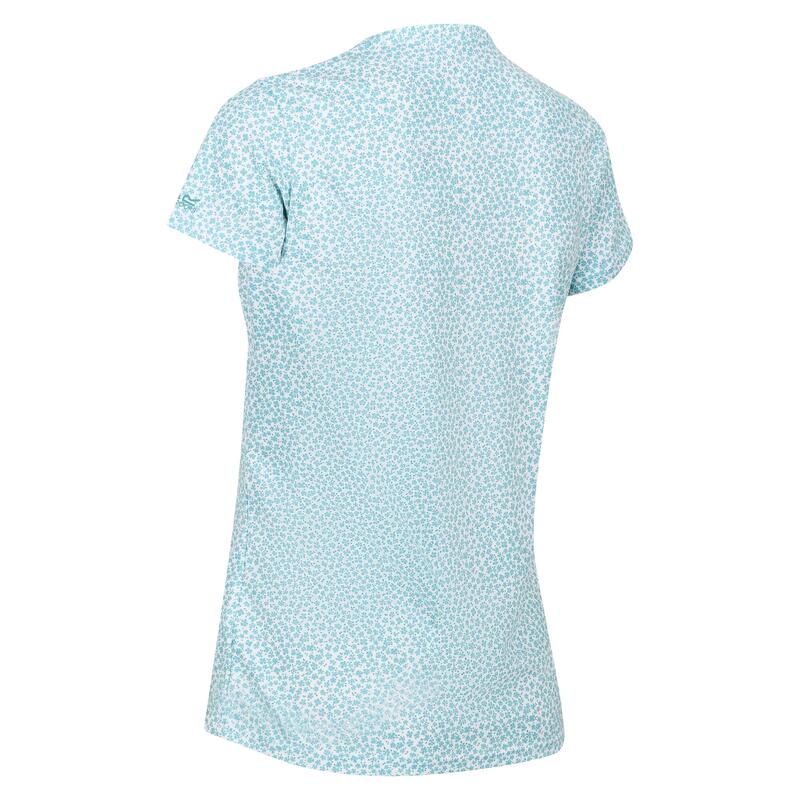 Camiseta Fingal Edition Estampado Ditsy para Mujer Azul Bristol