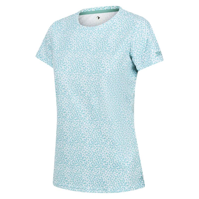 Camiseta Fingal Edition Estampado Ditsy para Mujer Azul Bristol