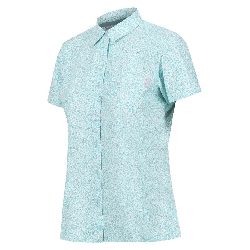 Mindano VII Chemise de marche à manches courtes pour femme