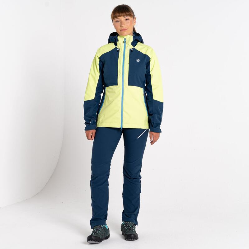 Wanderjacke Assuring Wandern/Outdoor/Trekking Damen ShrpGrn/Mnlt Wasserdicht