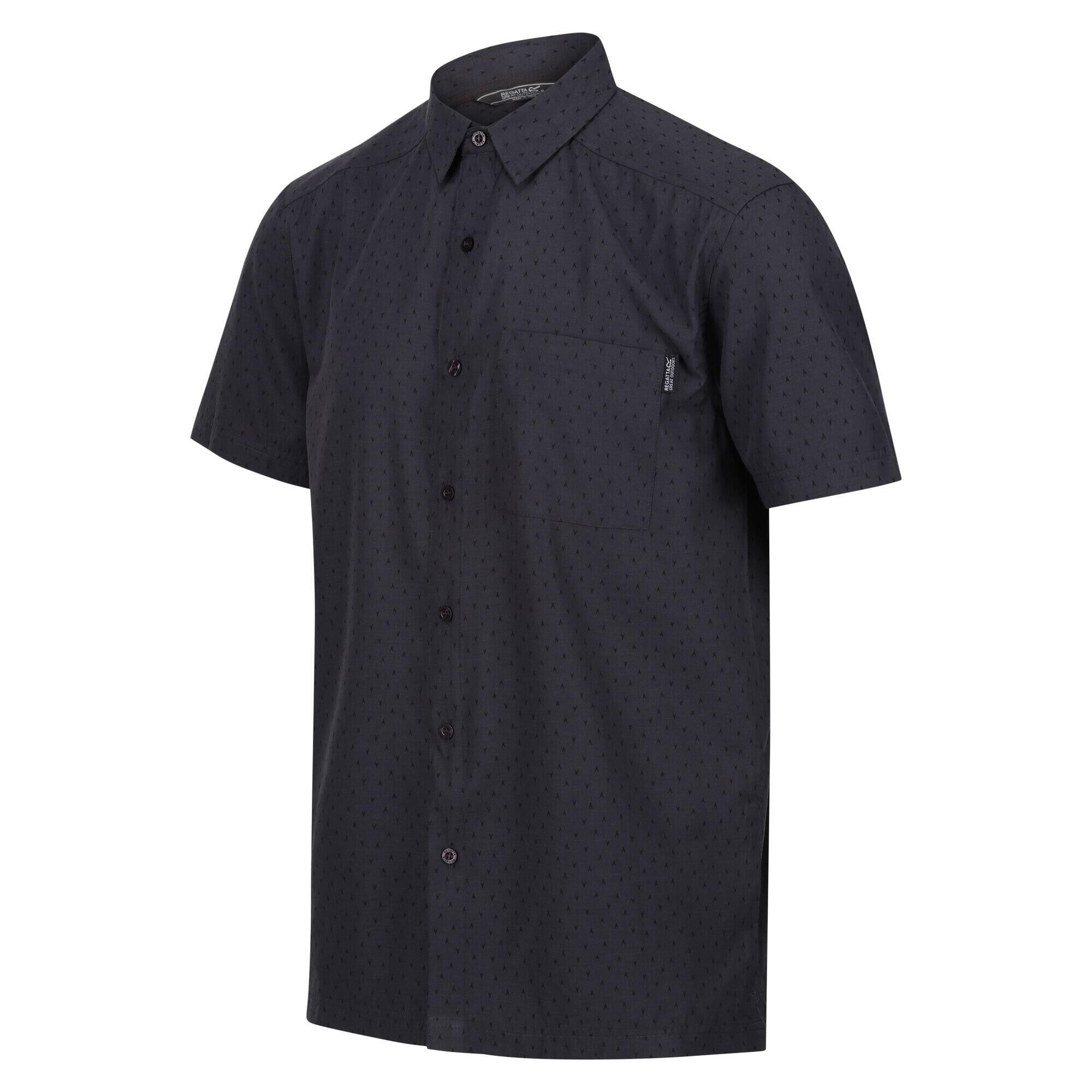 REGATTA Mindano VII Men's Walking Short Sleeve Shirt