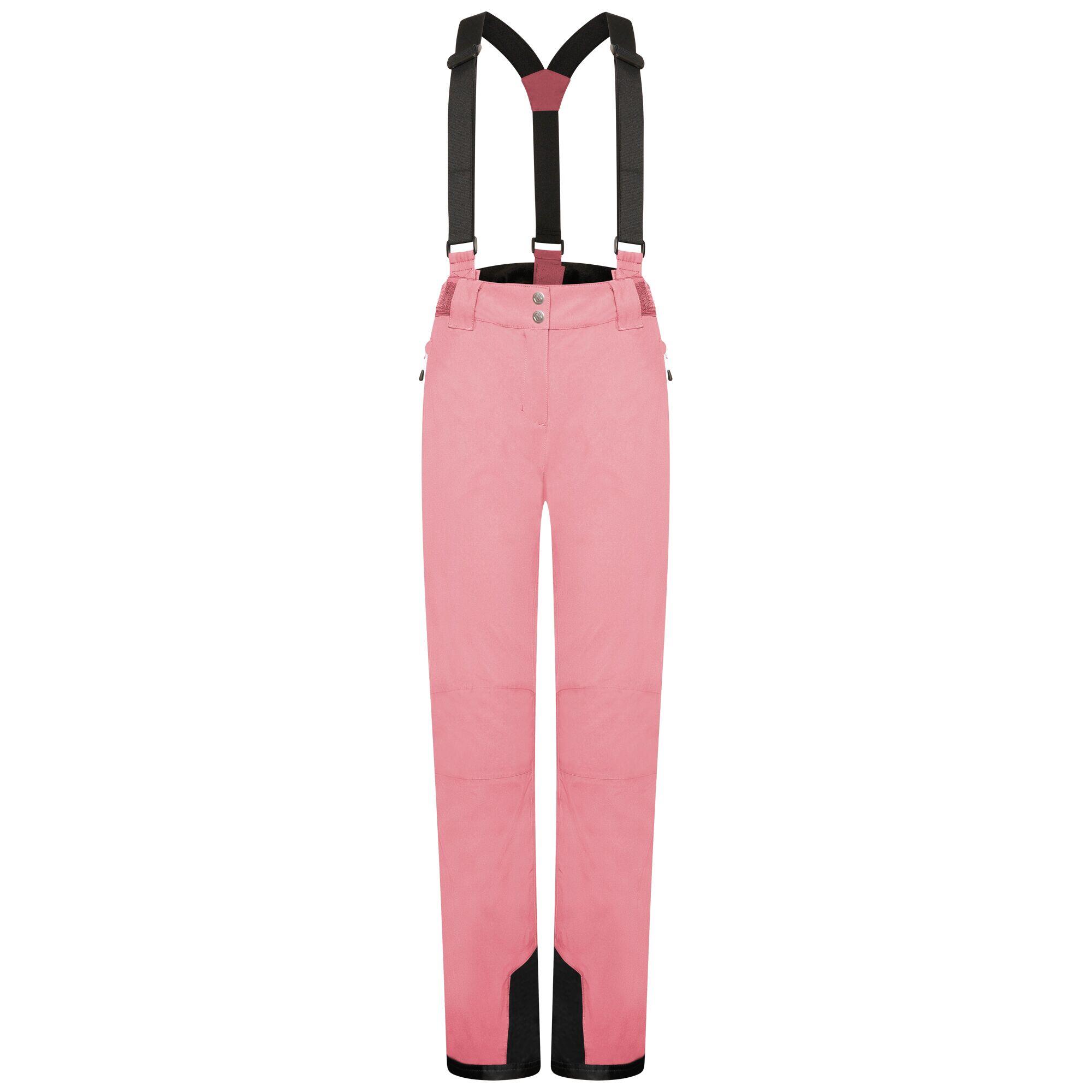 Women's EFFUSED ski pants (Old dark pink)