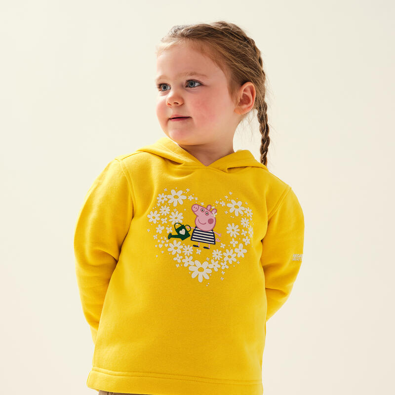 Peppa Wutz Wander-Hoodie für Kinder - Gelb