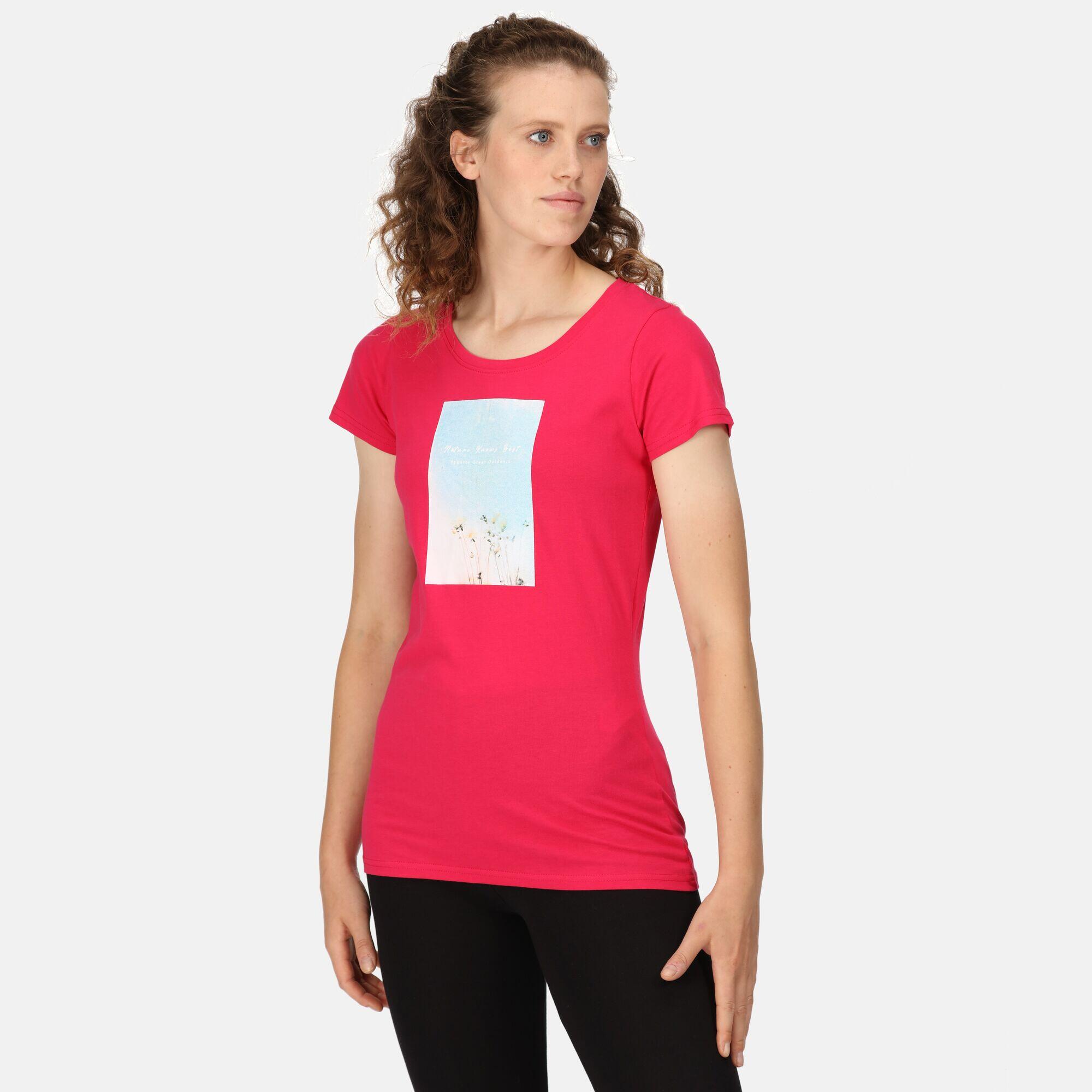 REGATTA Breezed III Women's Walking Short Sleeve T-Shirt