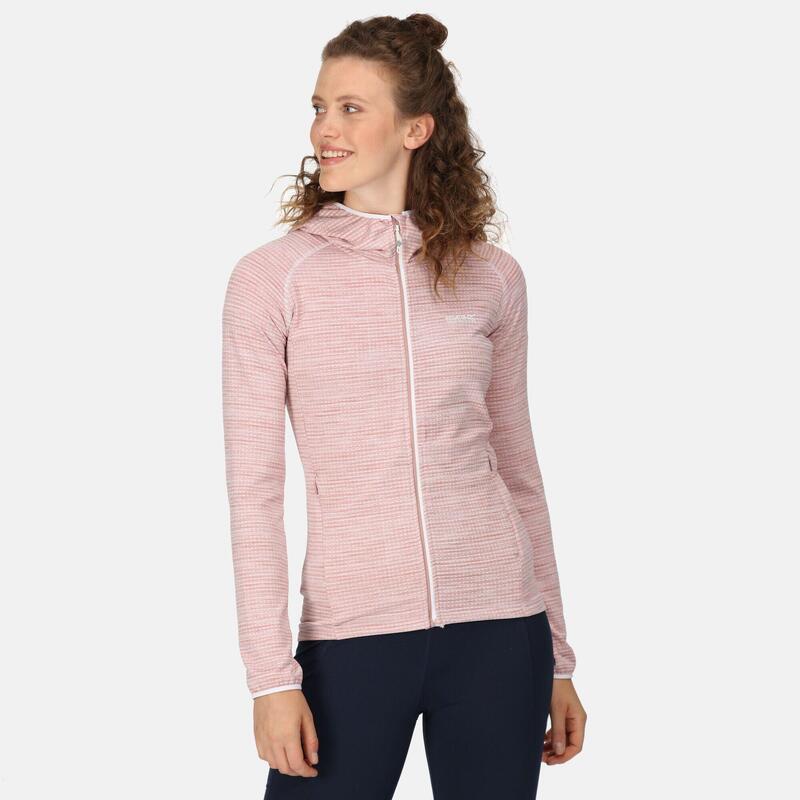 Sudadera senderismo mujer Regatta Yonder, light lilac