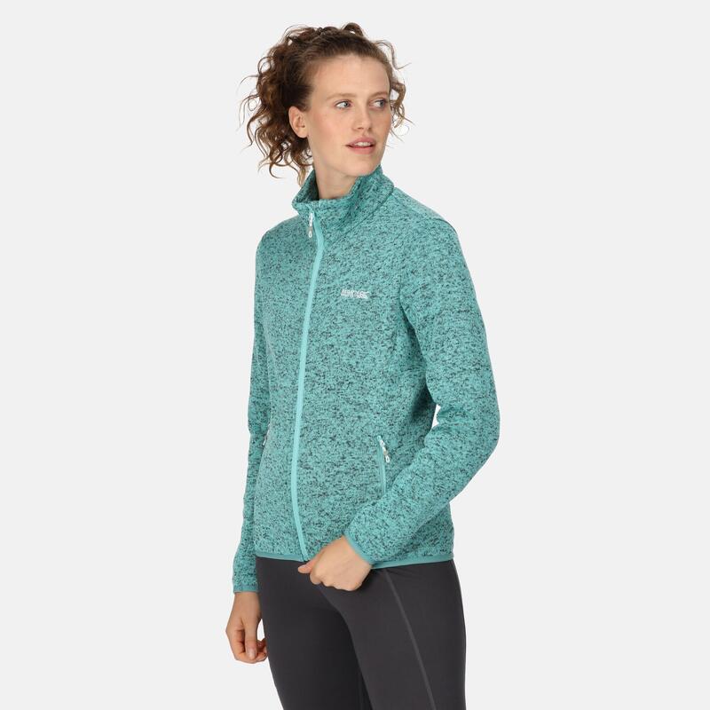 De Newhill wandelfleece met volledige rits voor dames