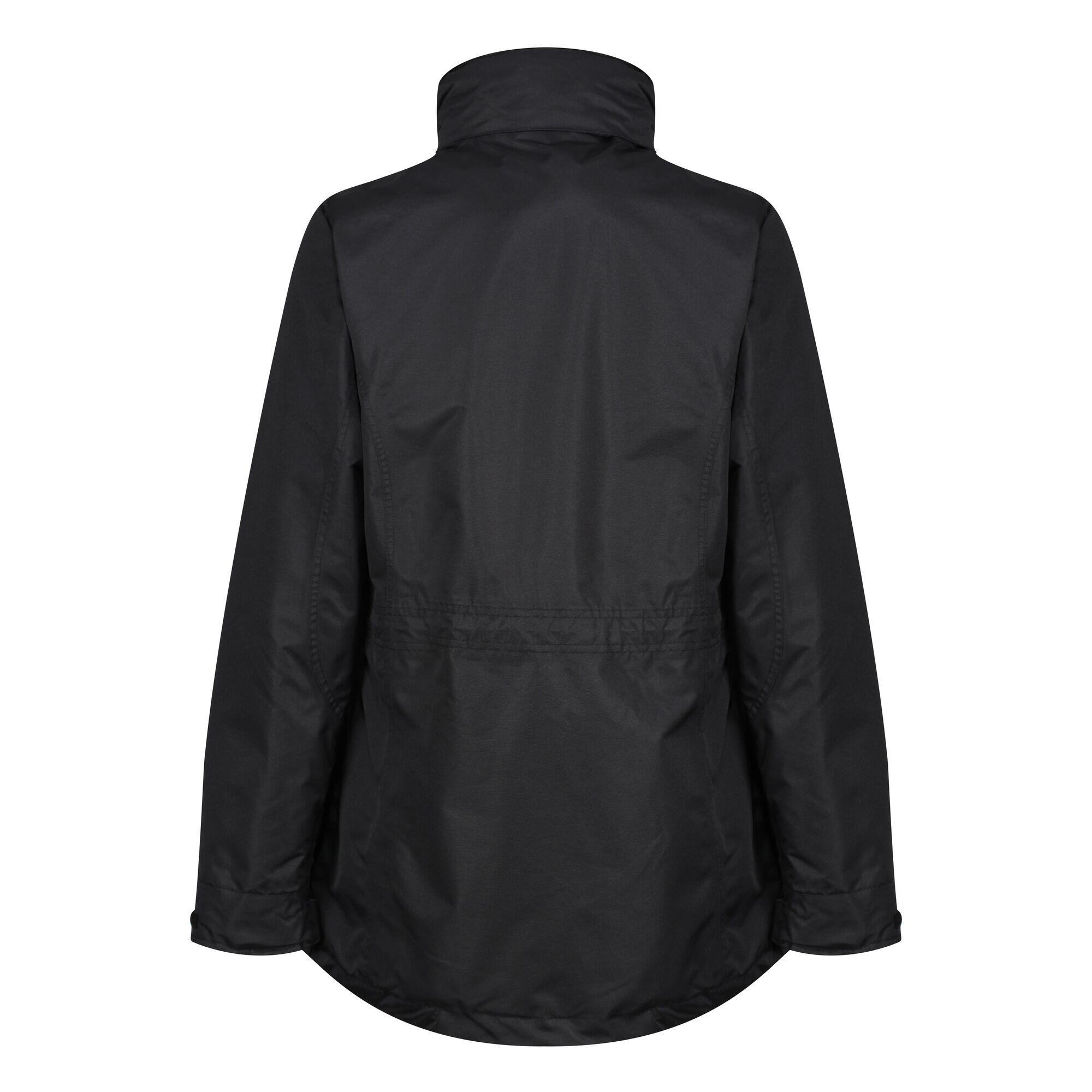 Benson III Women's Hiking Waterproof Jacket - Black 2/5