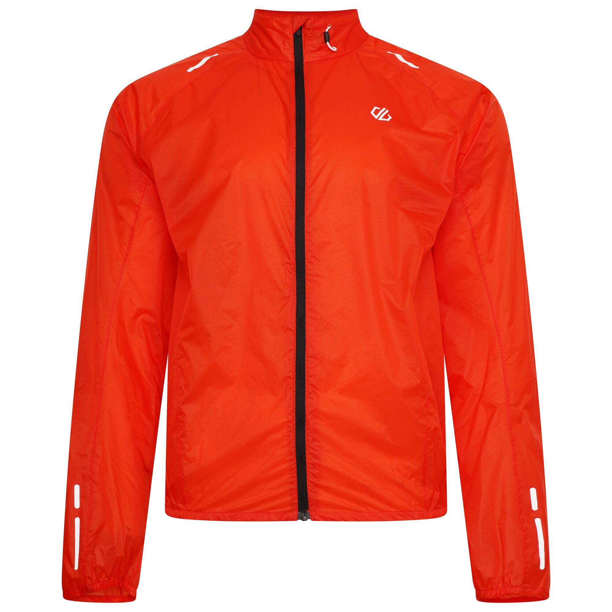 Resphere Men's Hiking Windbreaker Jacket - Orange 4/5