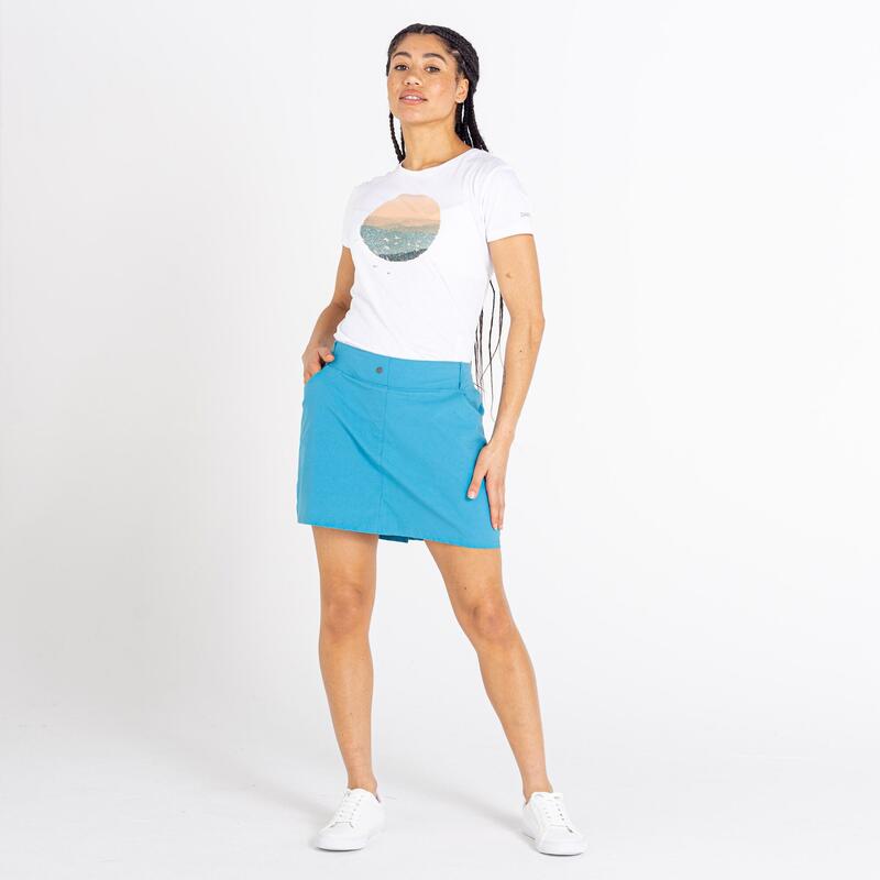 Melodic III Fitness-Skort für Damen - Hellblau