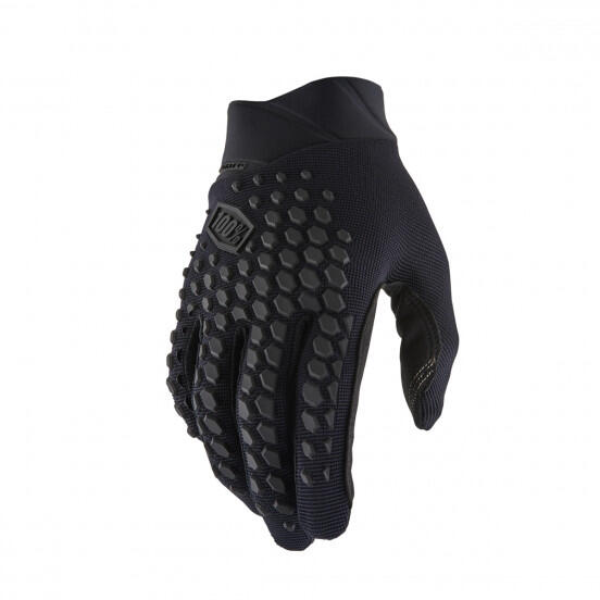 100% GEOMATIC Gloves Black/Charcoal - Bike MTB Cycling
