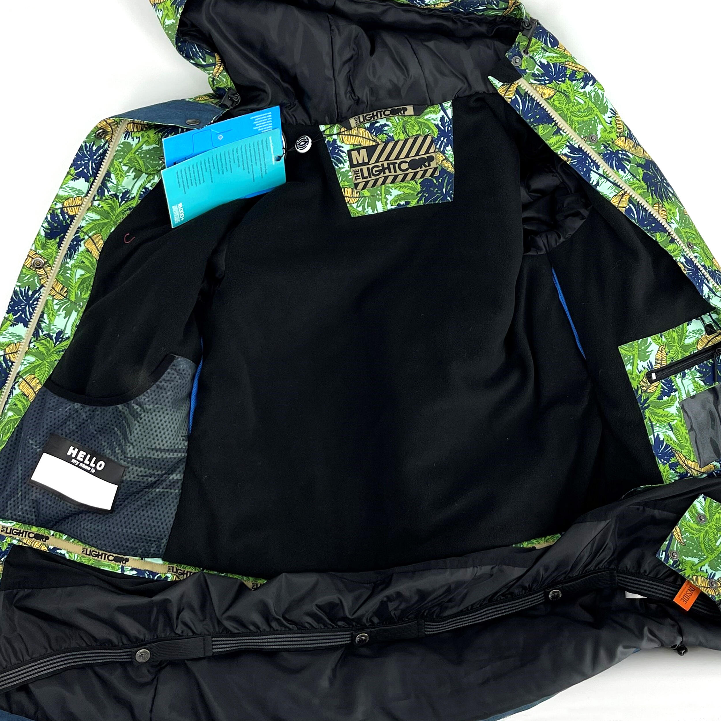 Ski-/Snowboardjacke Damen - NATION dunkelblau banana 4/4