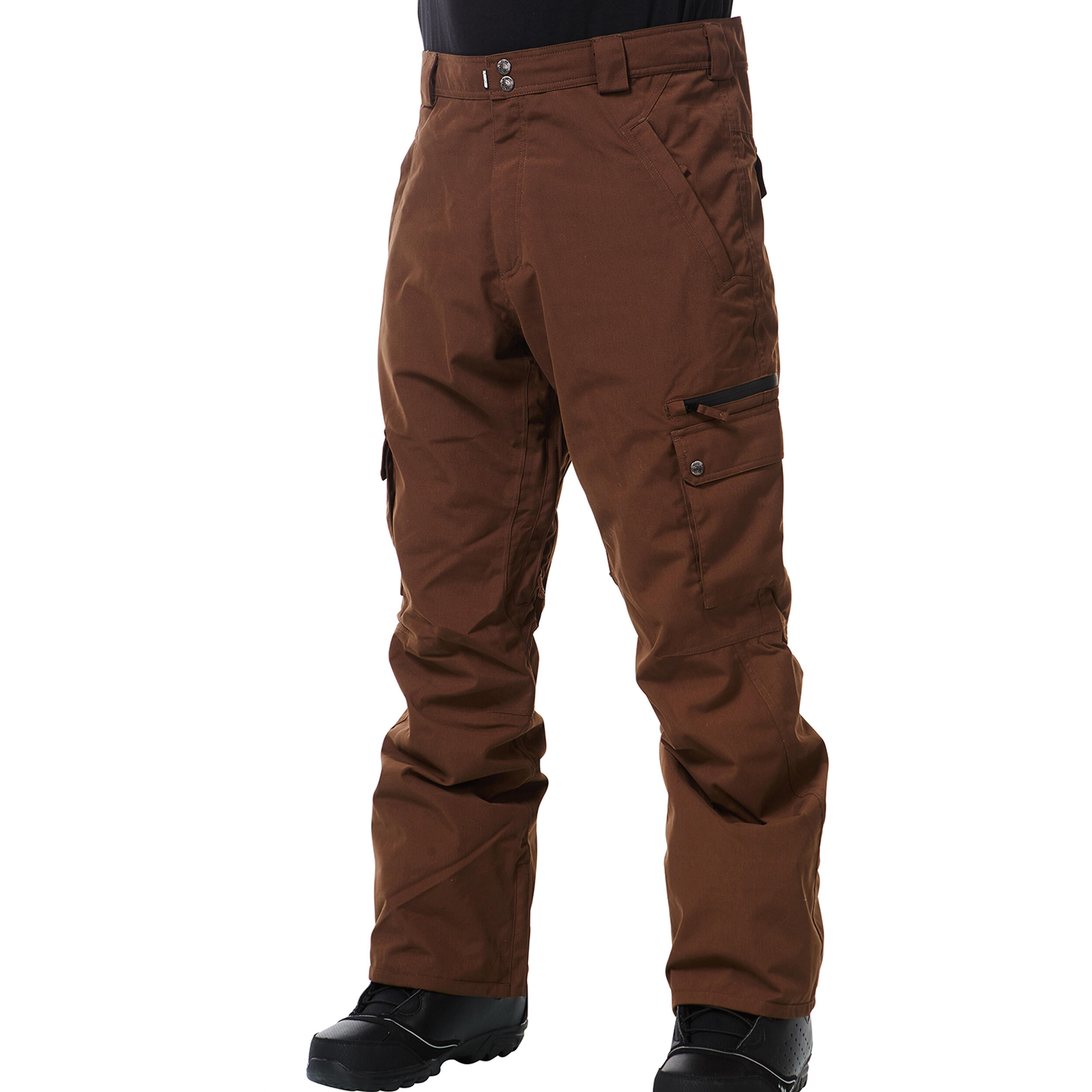 LIGHT BOARD CORP Ski-/Snowboardhose Herren - FUSE dark brown