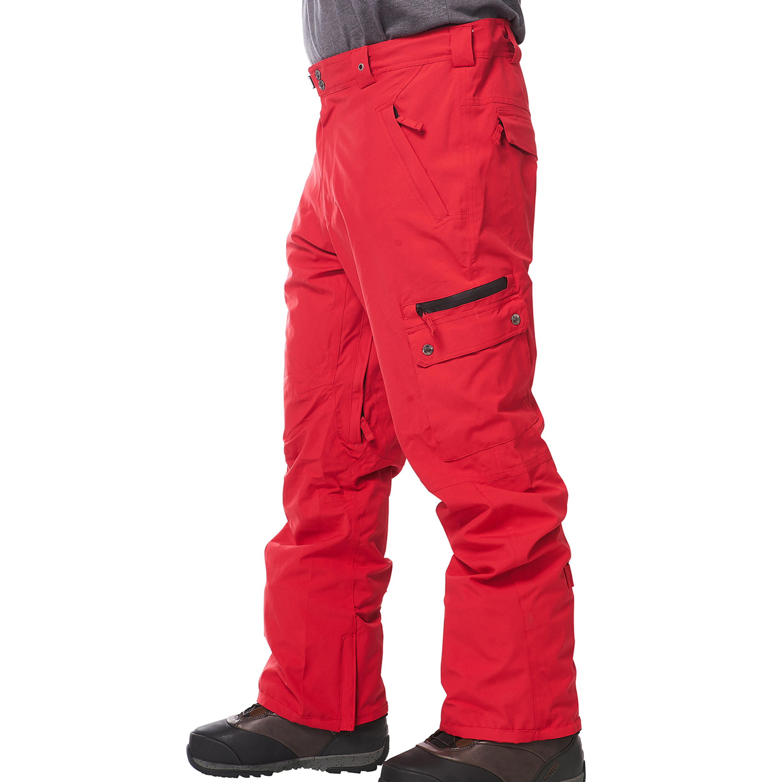 Ski-/Snowboardhose Herren - FUSE red 3/5