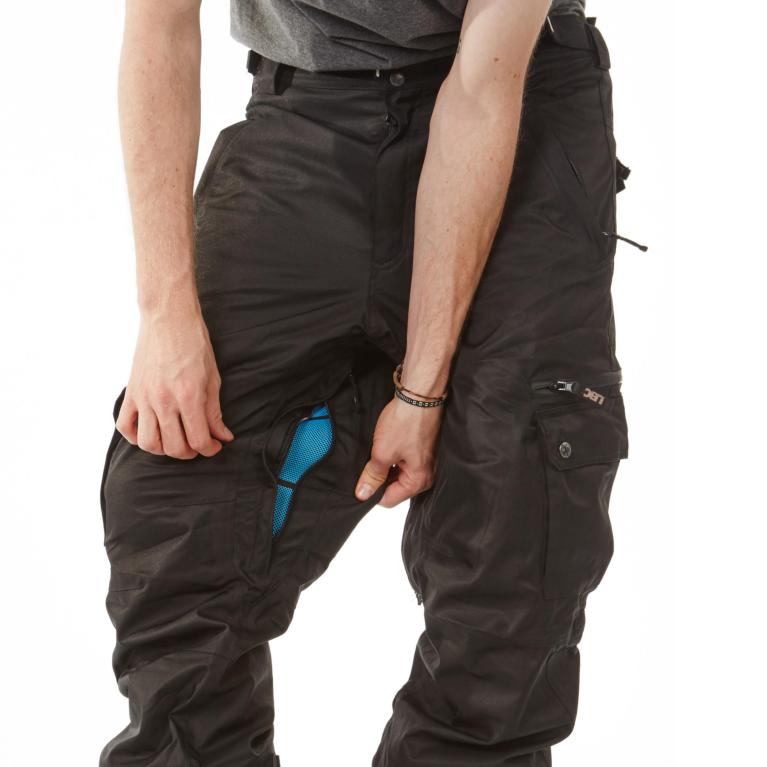 Ski-/Snowboardhose Herren - FUSE dark brown 4/6