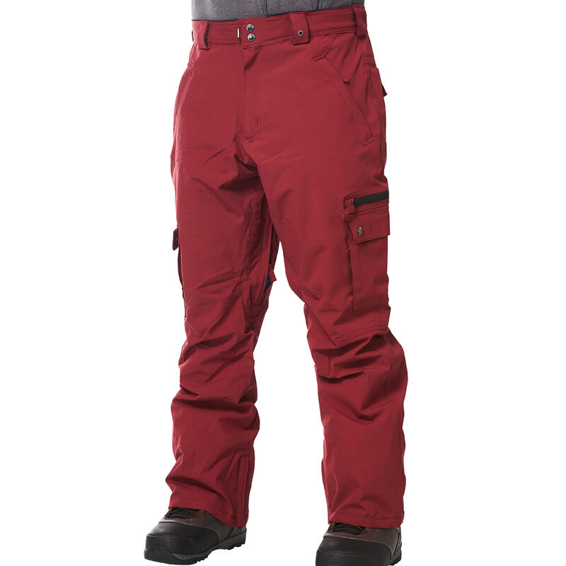 Ski-/Snowboardhose Herren - FUSE burgundy