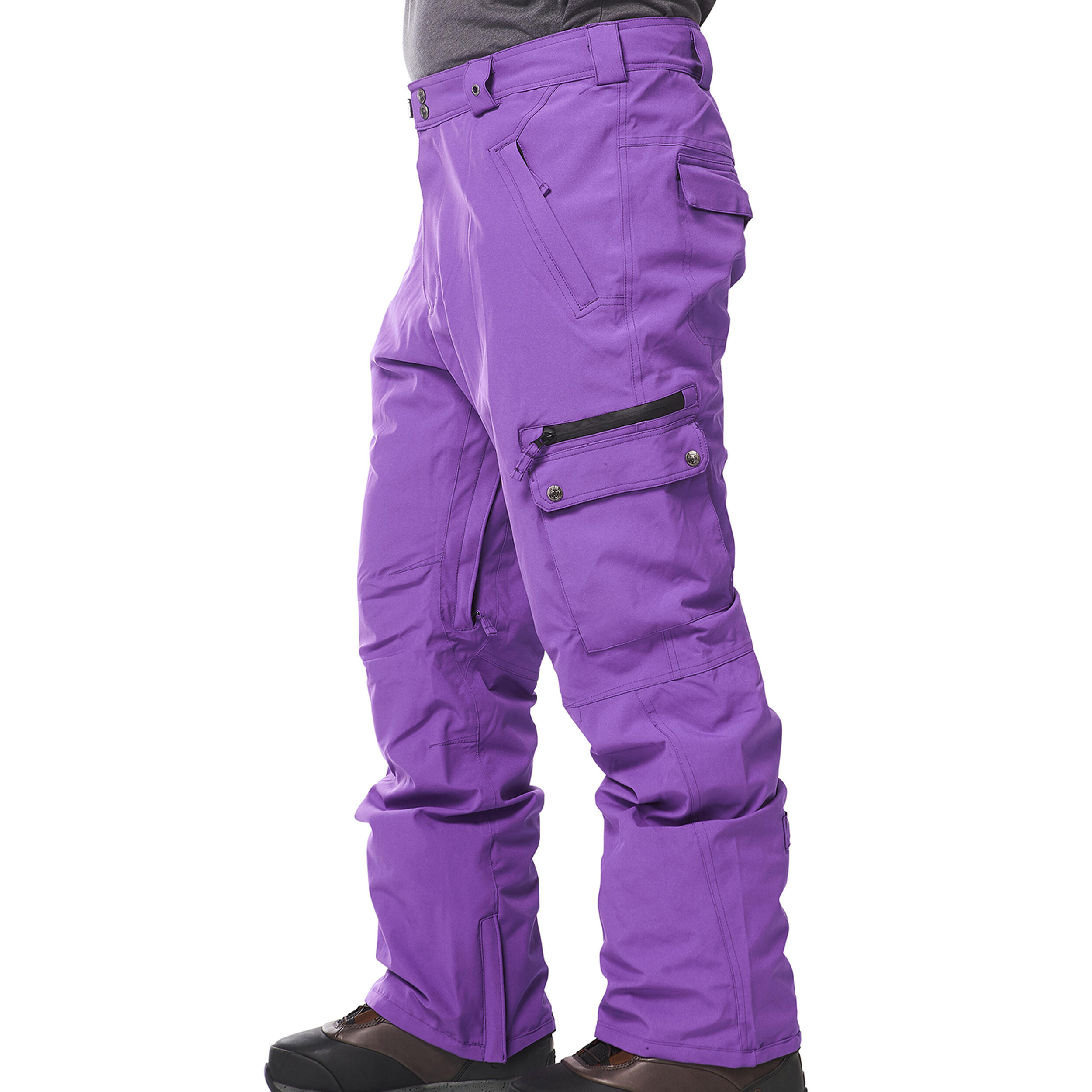 Ski-/Snowboardhose Herren - FUSE purple 3/5