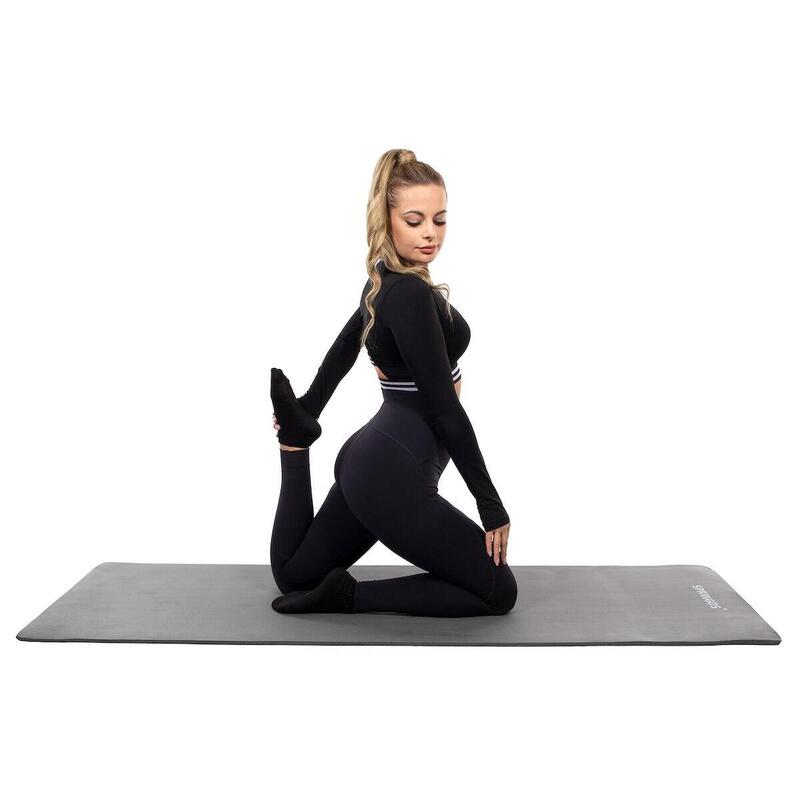 Gruba mata do ćwiczeń fitness joga pilates 180 cm