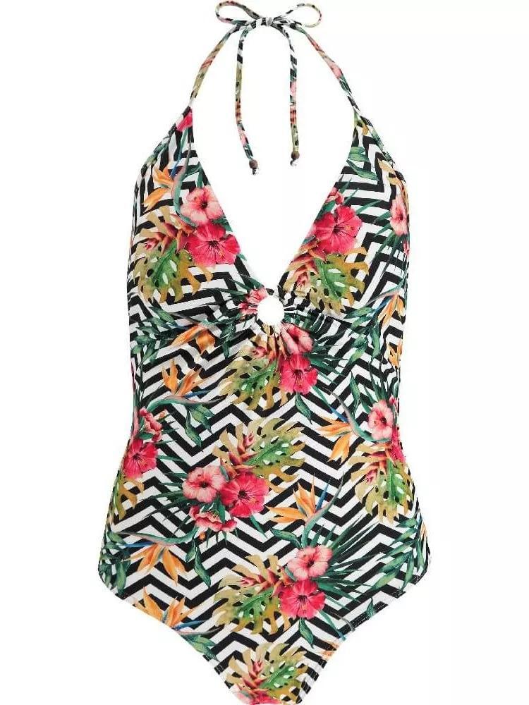 Stroje kąpielowe damskie Barts Kinka Halter Suit 3/4
