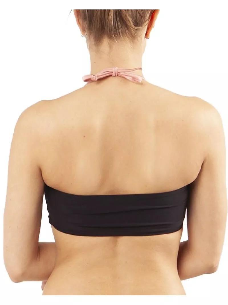 Top de Bikini mujer Lourdes Tube rojo 2/4