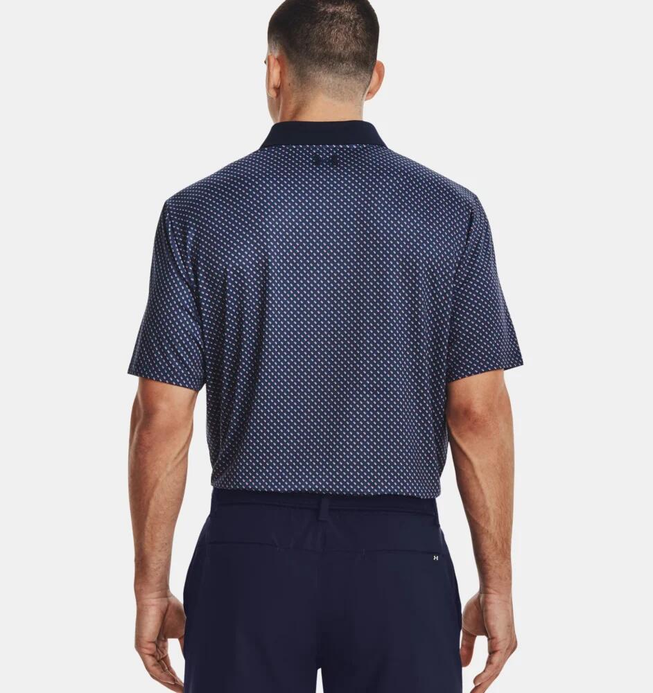 POLO UNDER ARMOUR GOLF BLEU 2/6
