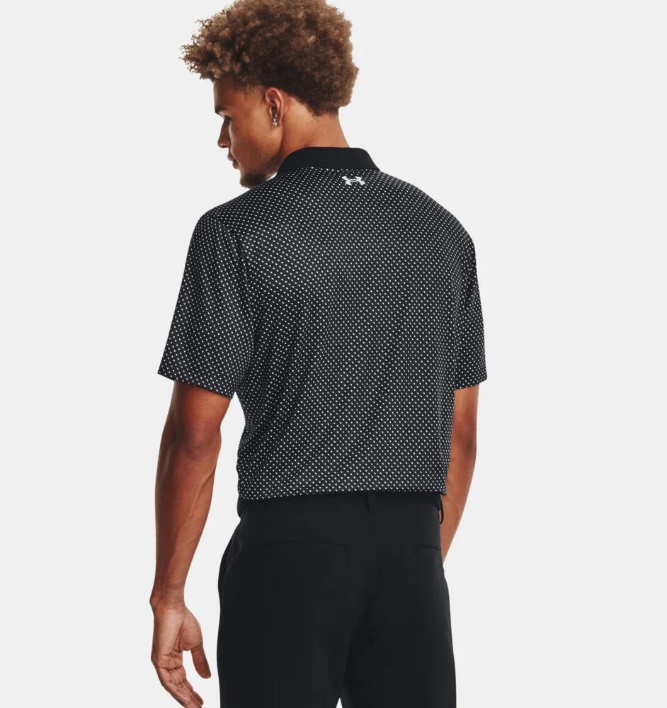Polo De Golf Hombre Under Armour Negro 2/6